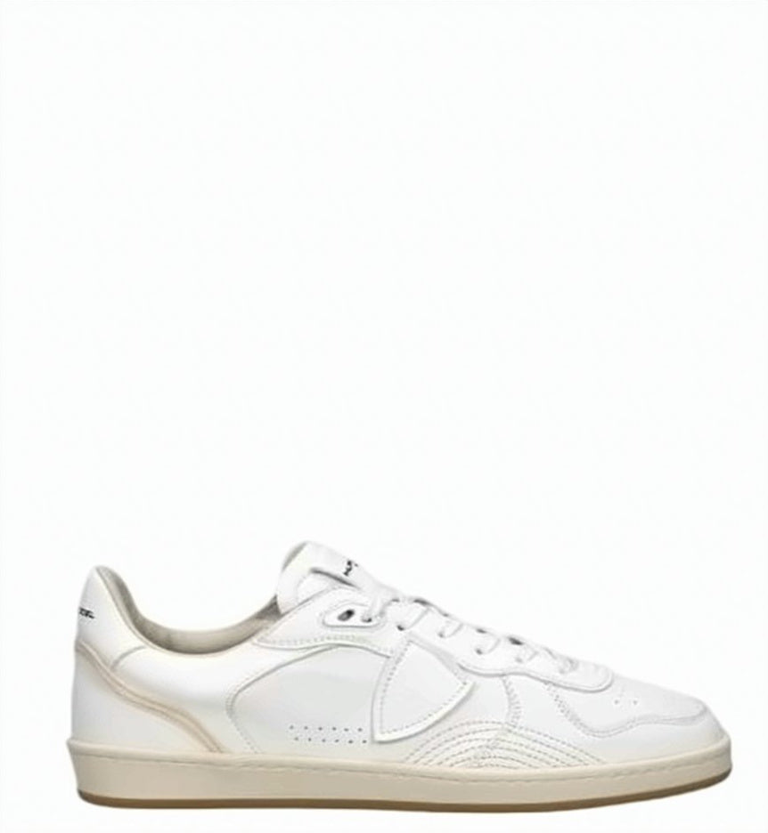 Pgal Low Leather Lace Up Sneakers