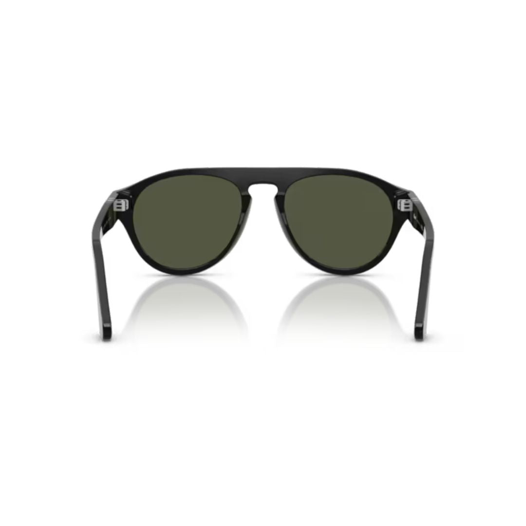 0po3370s Classic Aviator Sunglasses with Sturdy Acetate Frame
