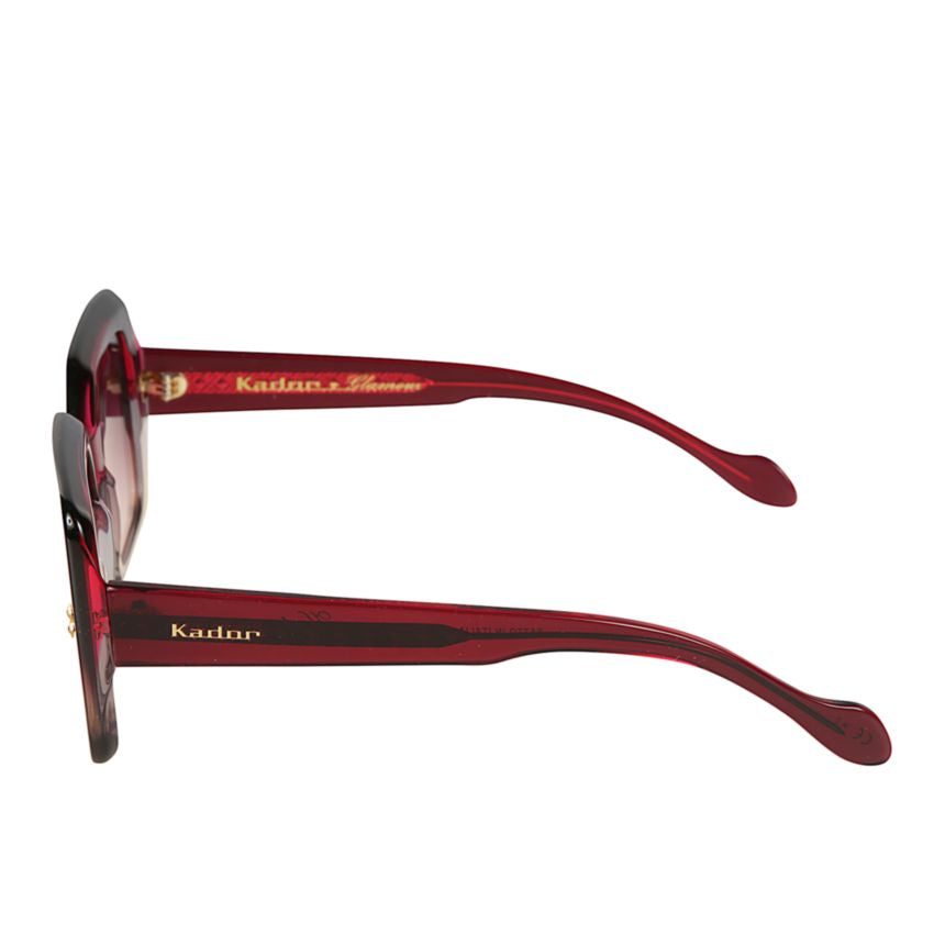 Kate Glamour Oversized Square Sunglasses with Gradient Effect