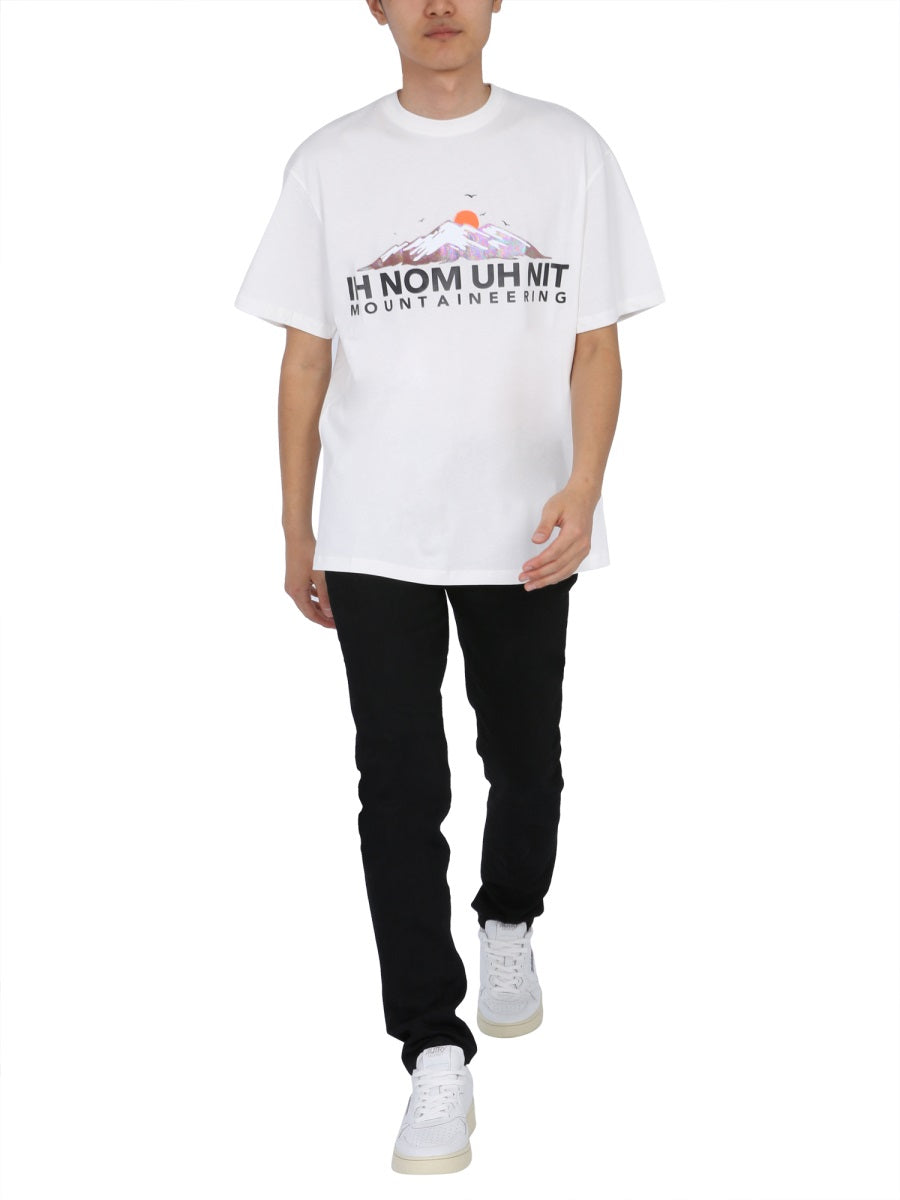 Graphic Print Crew Neck T-Shirt