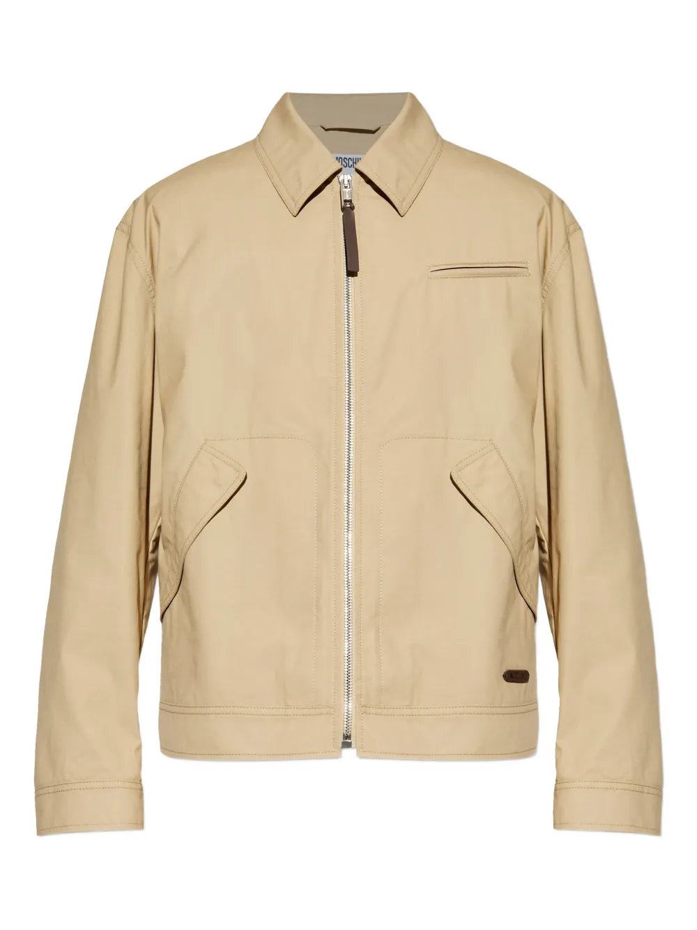 Boxy Silhouette Moschino Capospalla Jacket