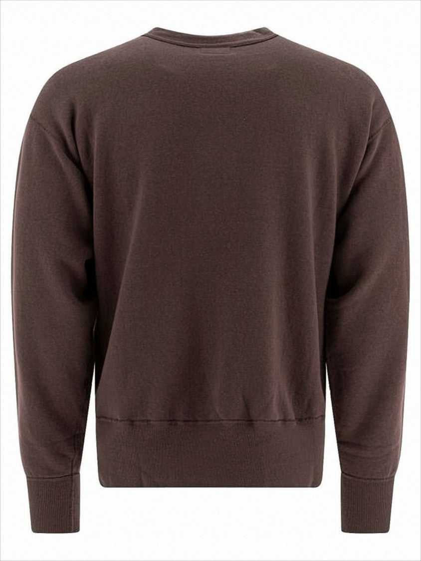 Relaxed Fit Graphic Print Long-Sleeve Sweatshirt