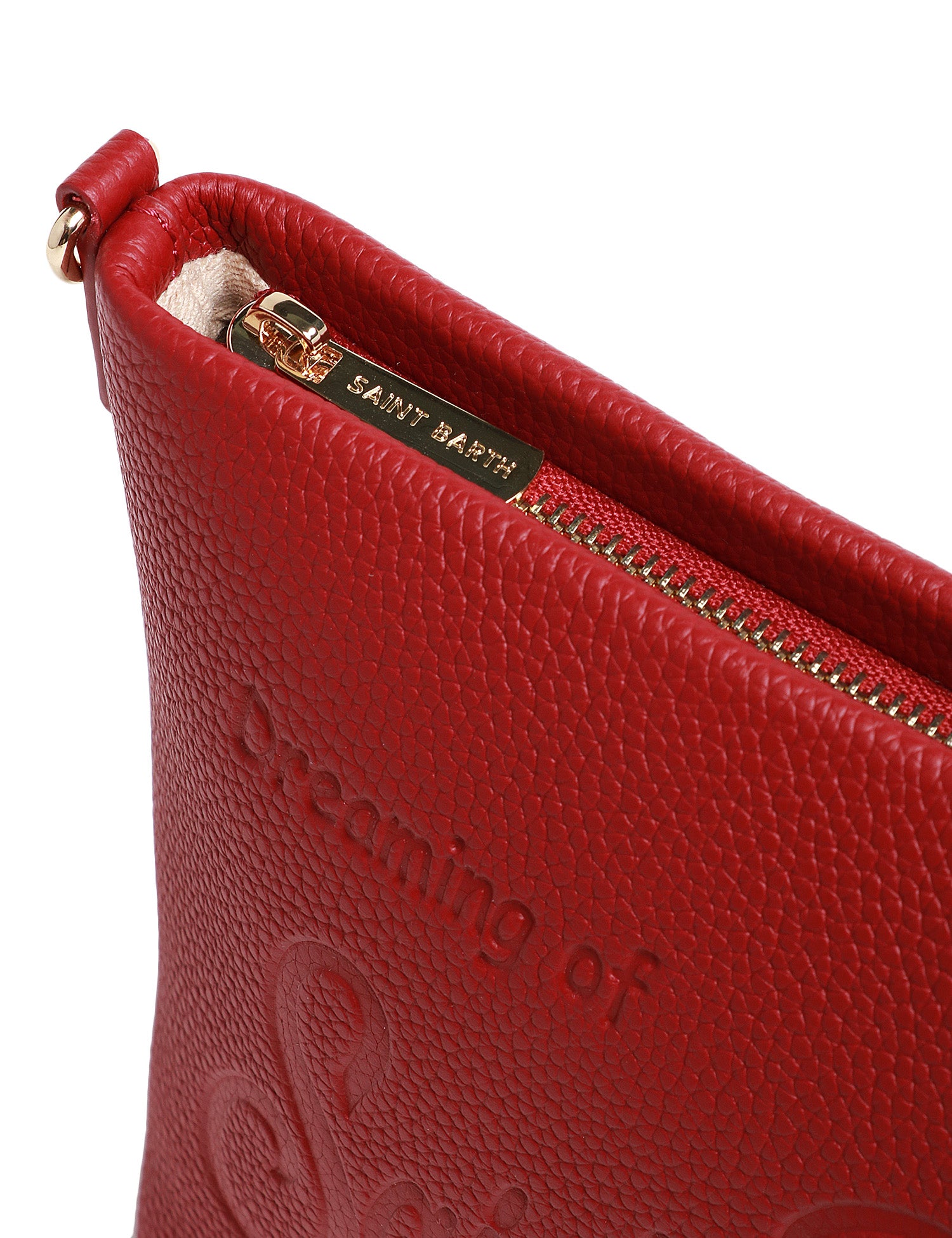 Red Aline Handbag Clutch