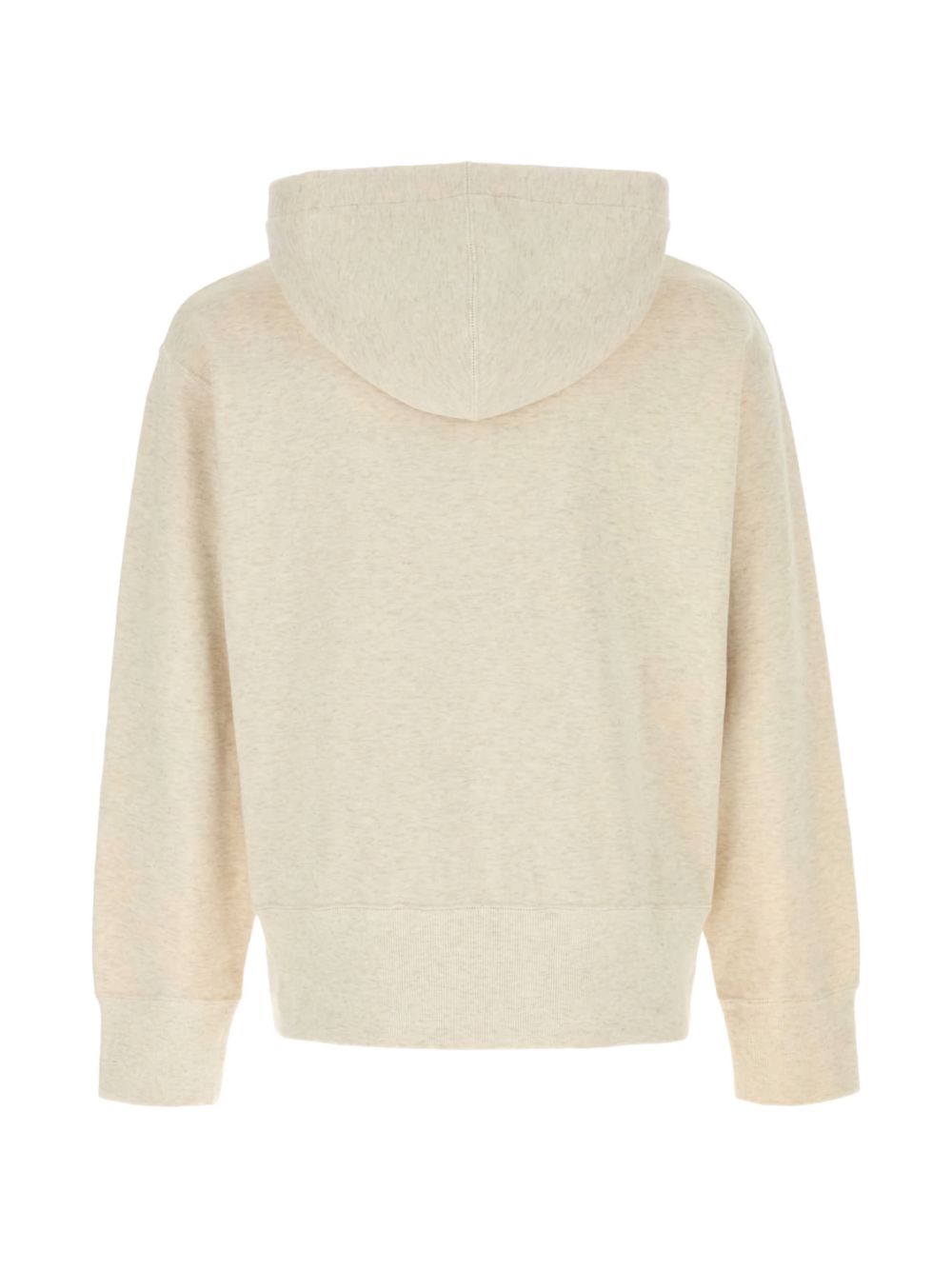Hooded Light Sand Knit Hooded Sweatshirt