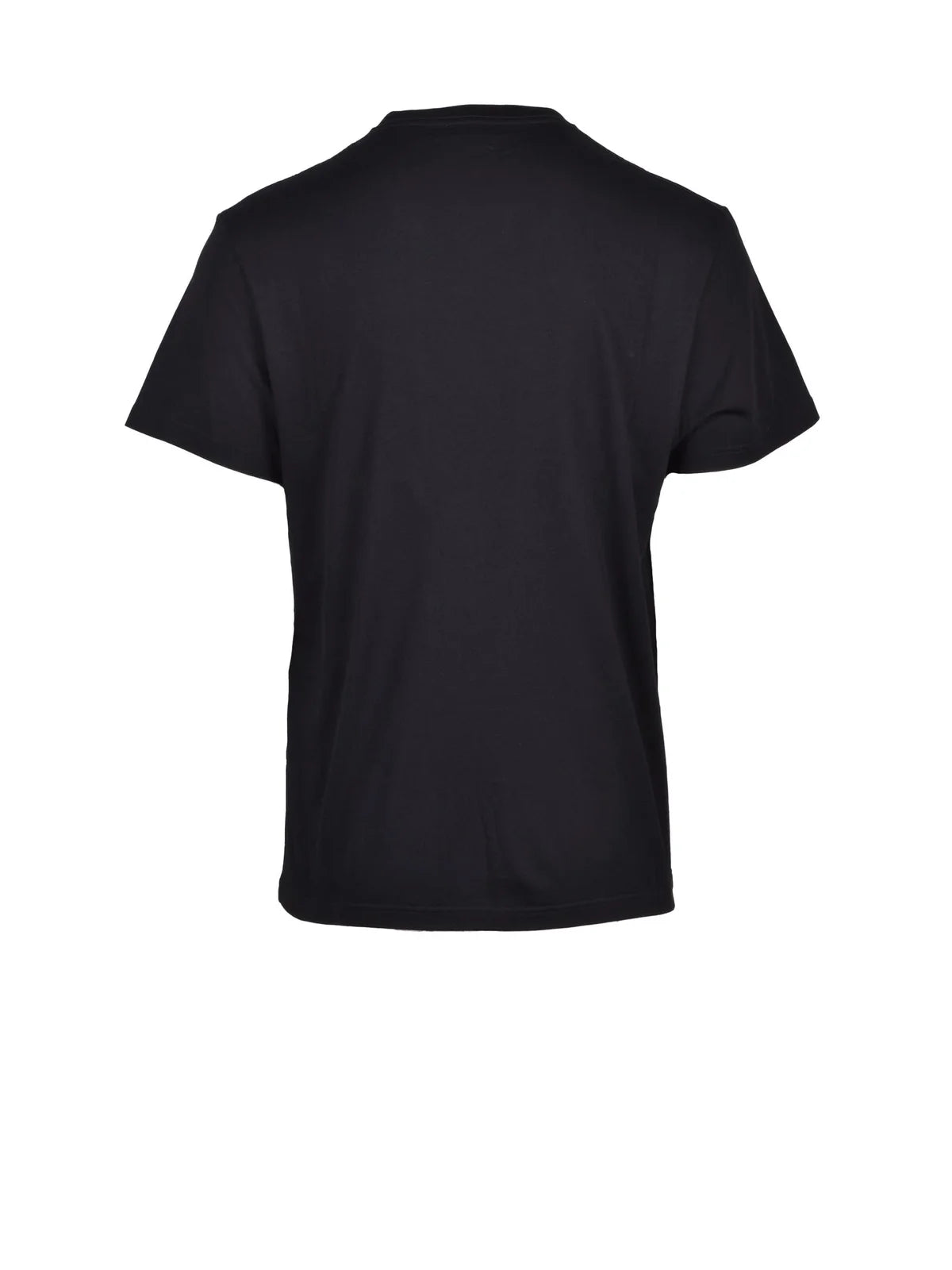 Black Cotton Logo T-shirt