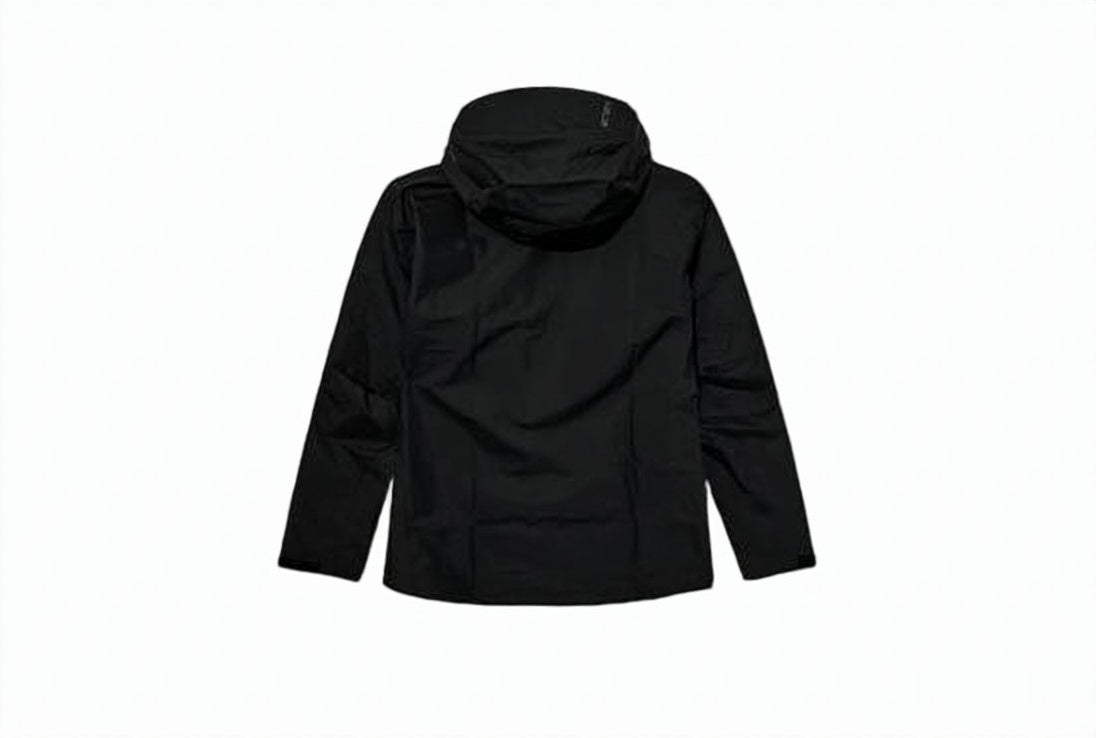 Black Arc'teryx Jacket with Attached Hood