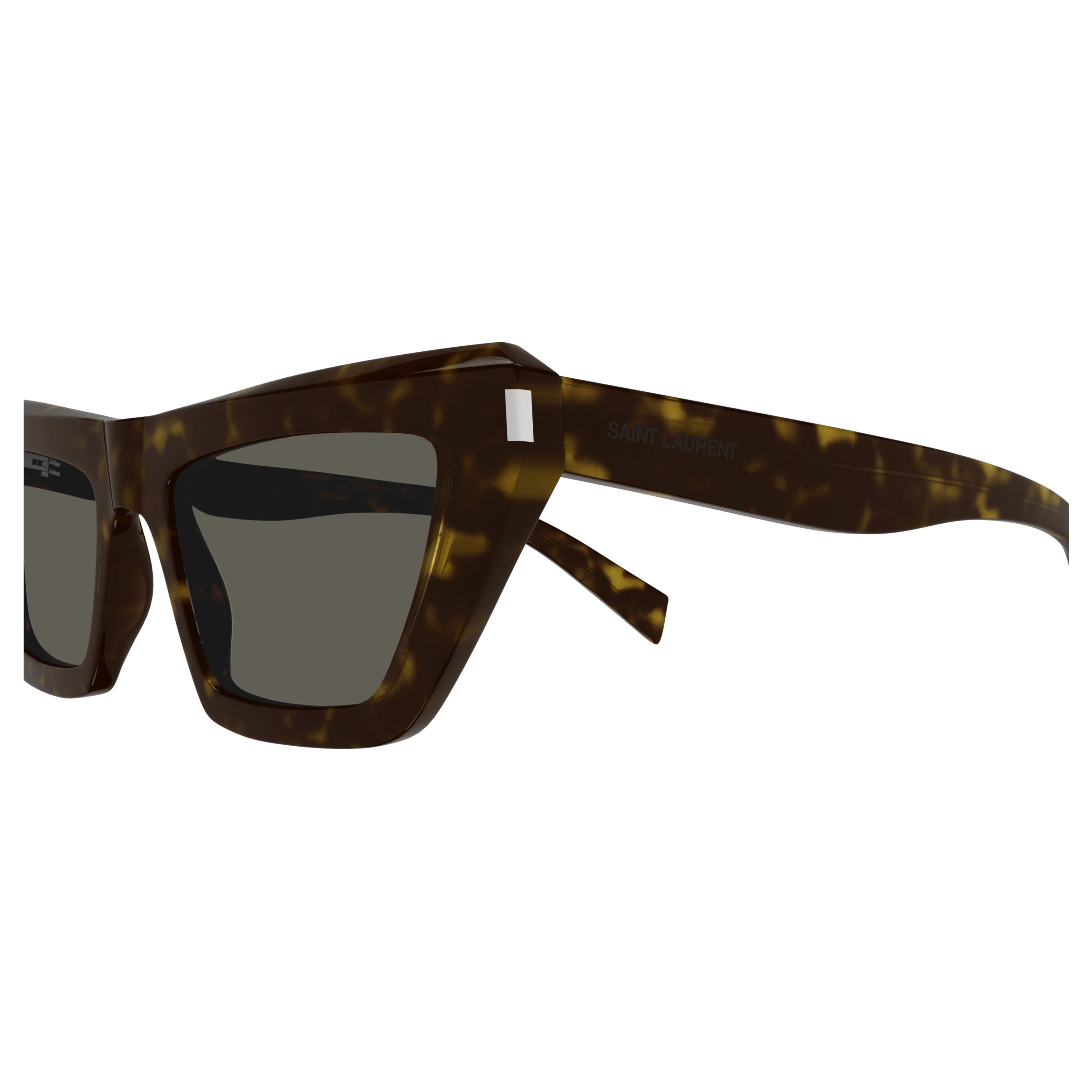 Sl 467 Angular Tortoiseshell Cat-Eye Sunglasses