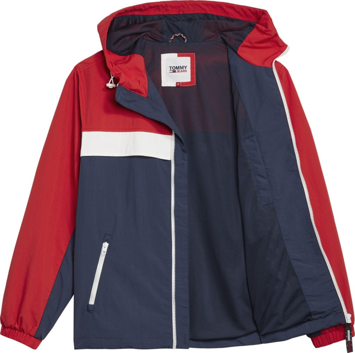 Color-Blocked Tommy Jeans Casual Jacket