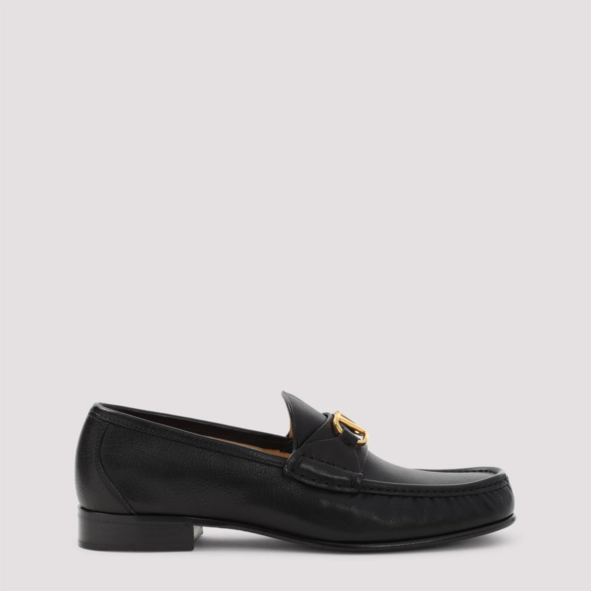 Elegant Black Leather Loafers