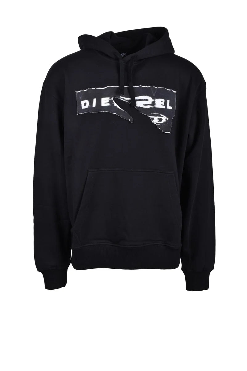 Crew Neck Sweatshirt - Black
