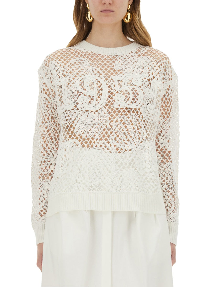 "Farea" Mesh Top