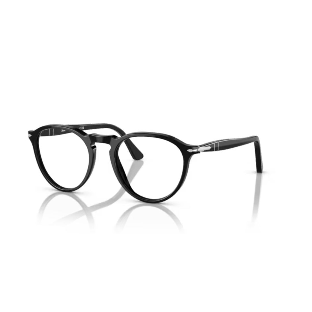3286v Vista Round Frame Eyeglasses with Keyhole Bridge