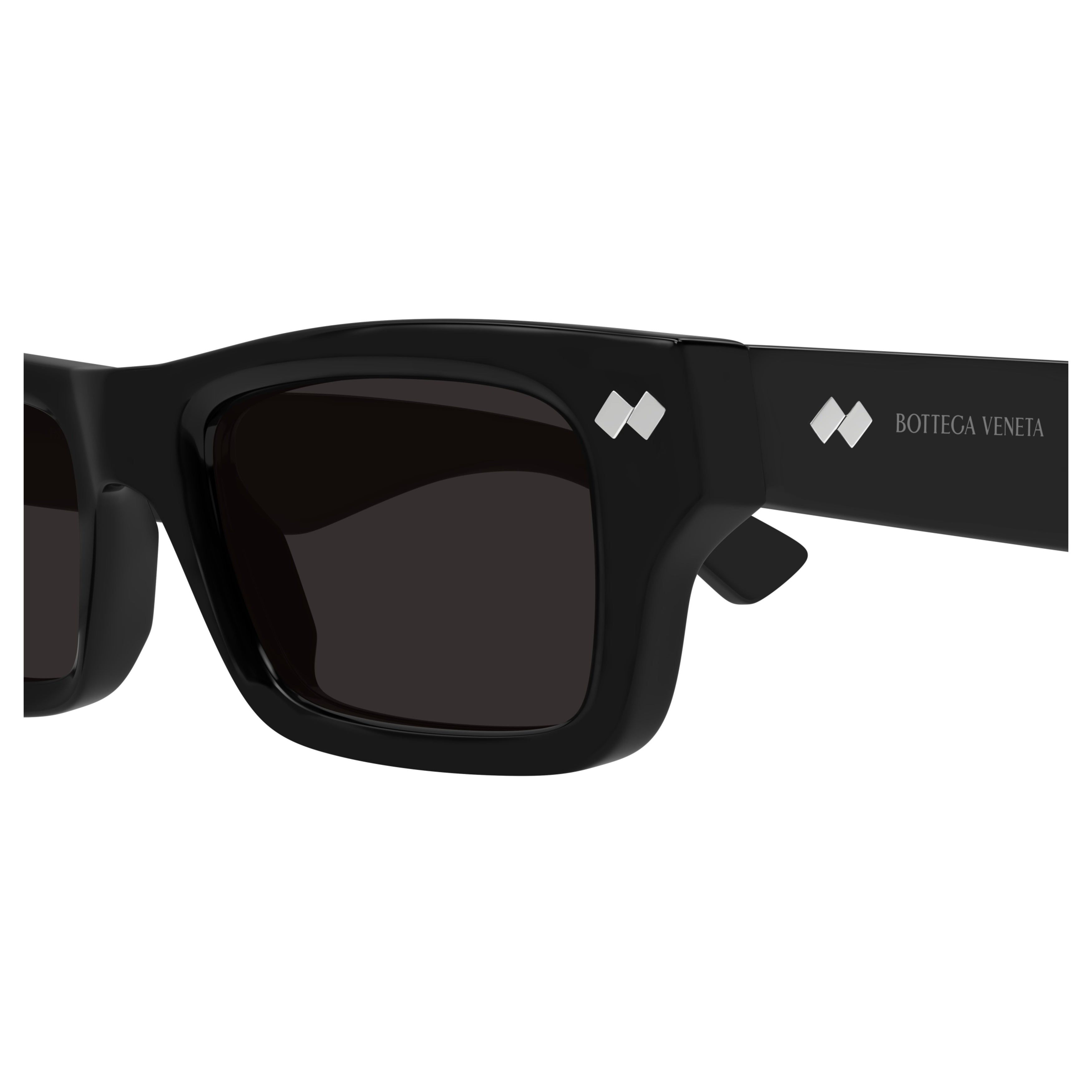 Bv1351s Rectangular Frame Recycled Acetate Sunglasses