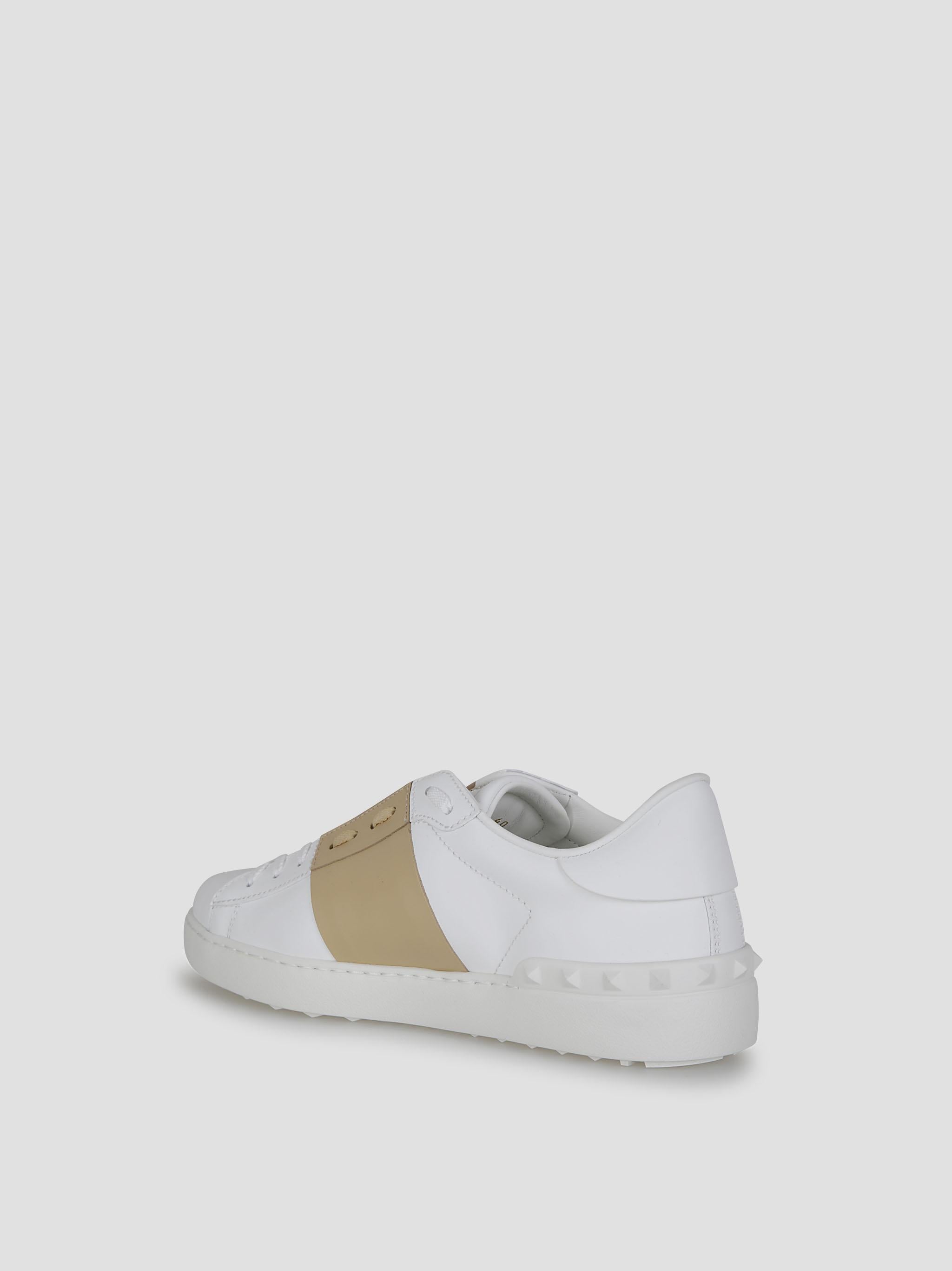 Low-Top Calf Leather Valentino Sneakers