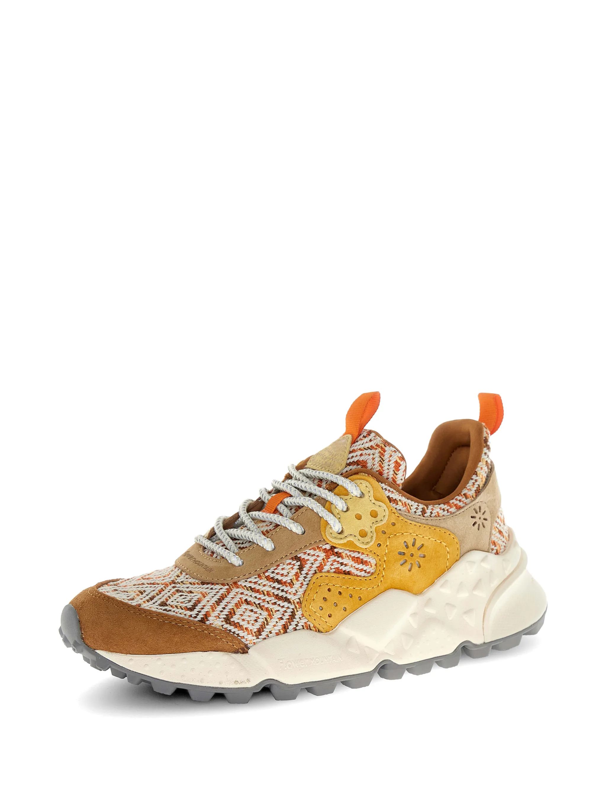 Tan Orange Kotetsu Suede Sneakers