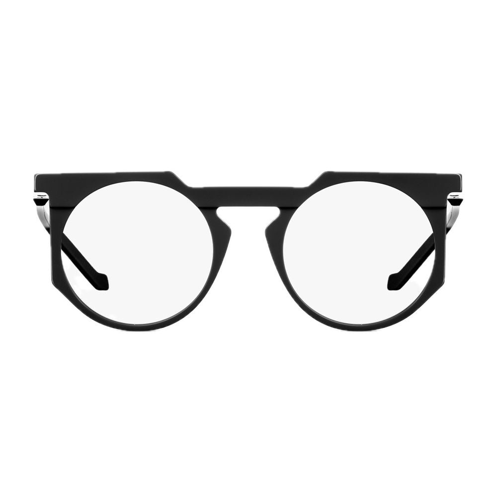 Wl0025 Geometric Round Sunglasses With Articulated Temples
