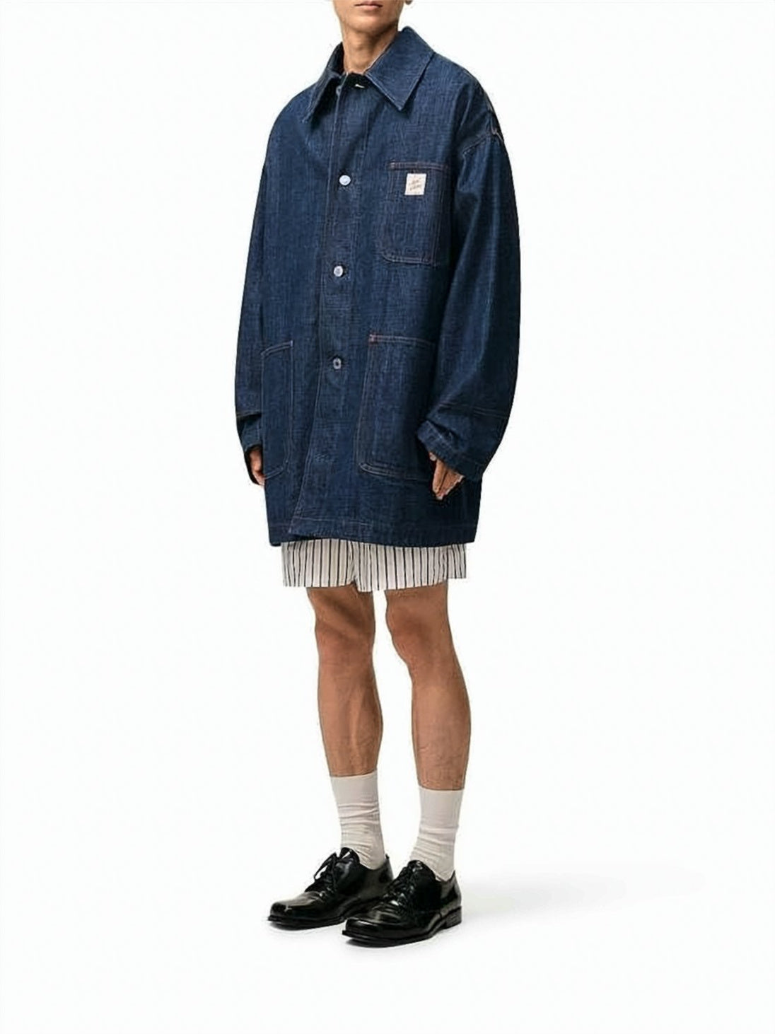 Boxy Indigo Denim Jacket