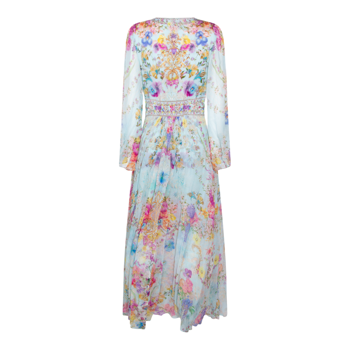 Flowing Dress With Elegant Draping And Flattering Fit
