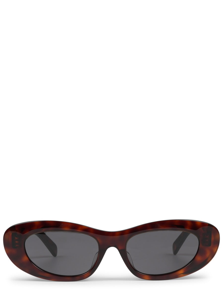 Tortoiseshell Cat-Eye Sunglasses With Bold Retro Frame
