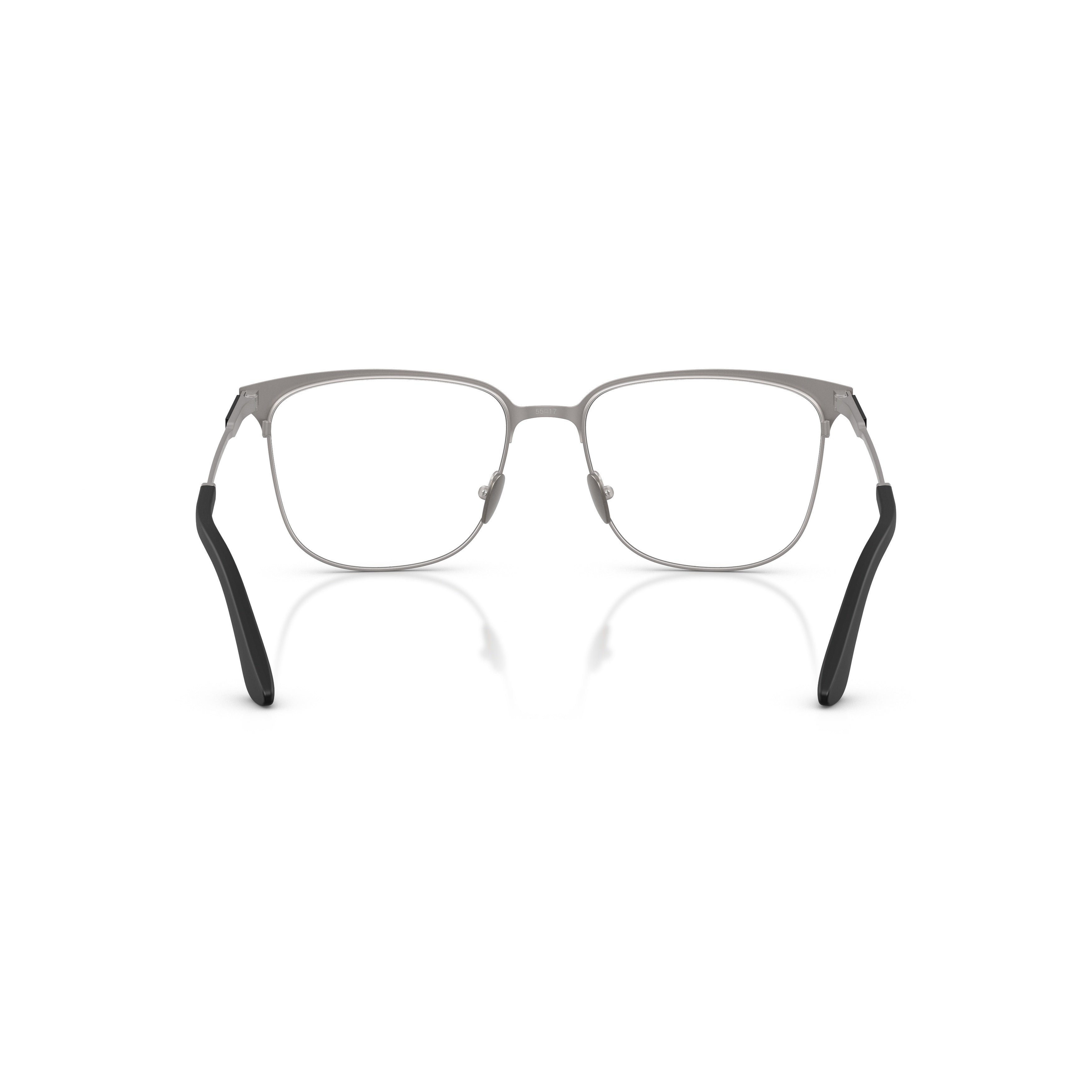 0ar5163 Semi-Rimless Metal Frame Eyeglasses with Adjustable Nose Pads