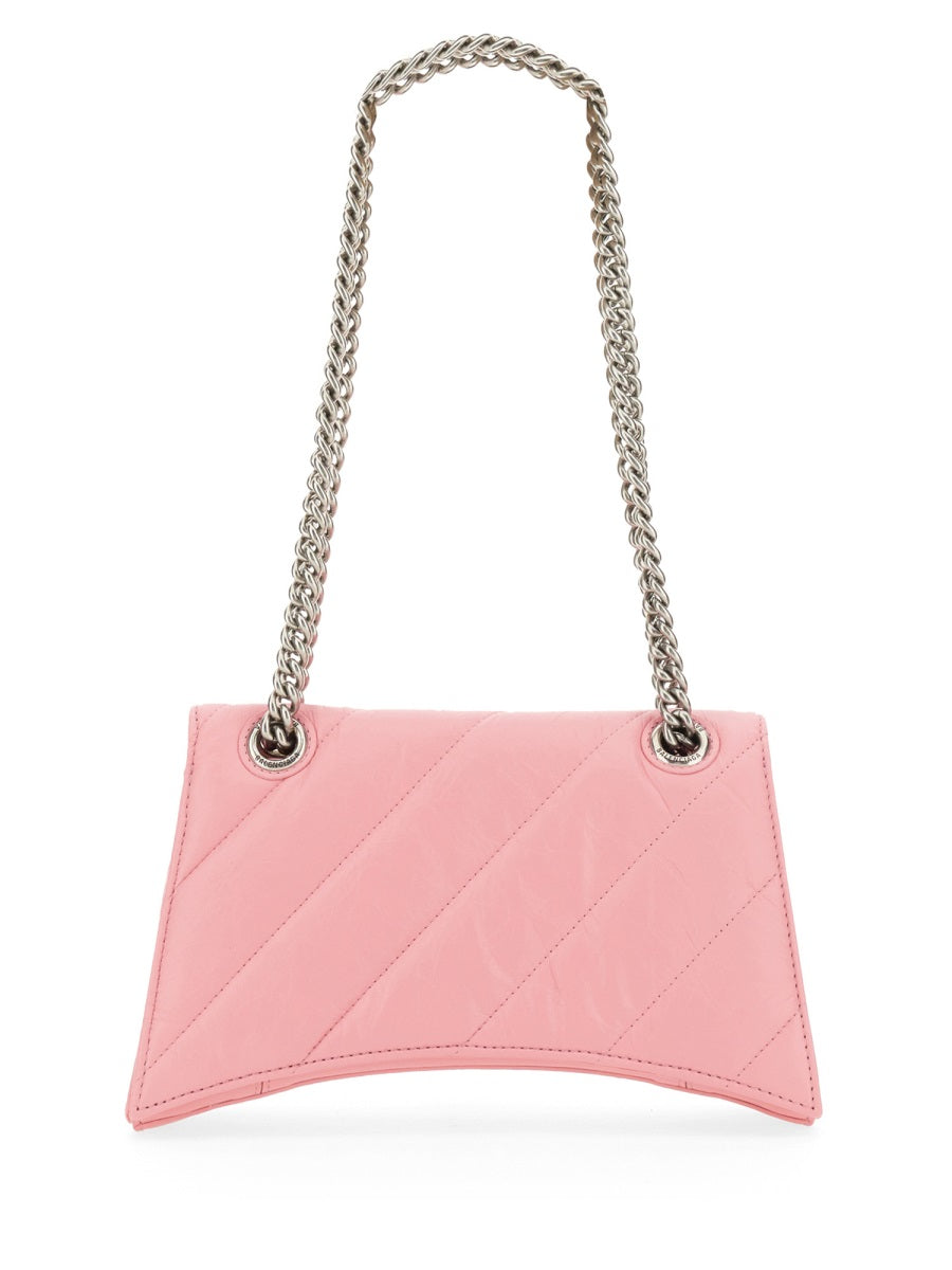 Quilted Crushed Calf Small Shoulder Bag