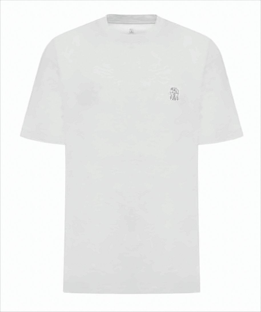 Plain White Short-Sleeve T-Shirt