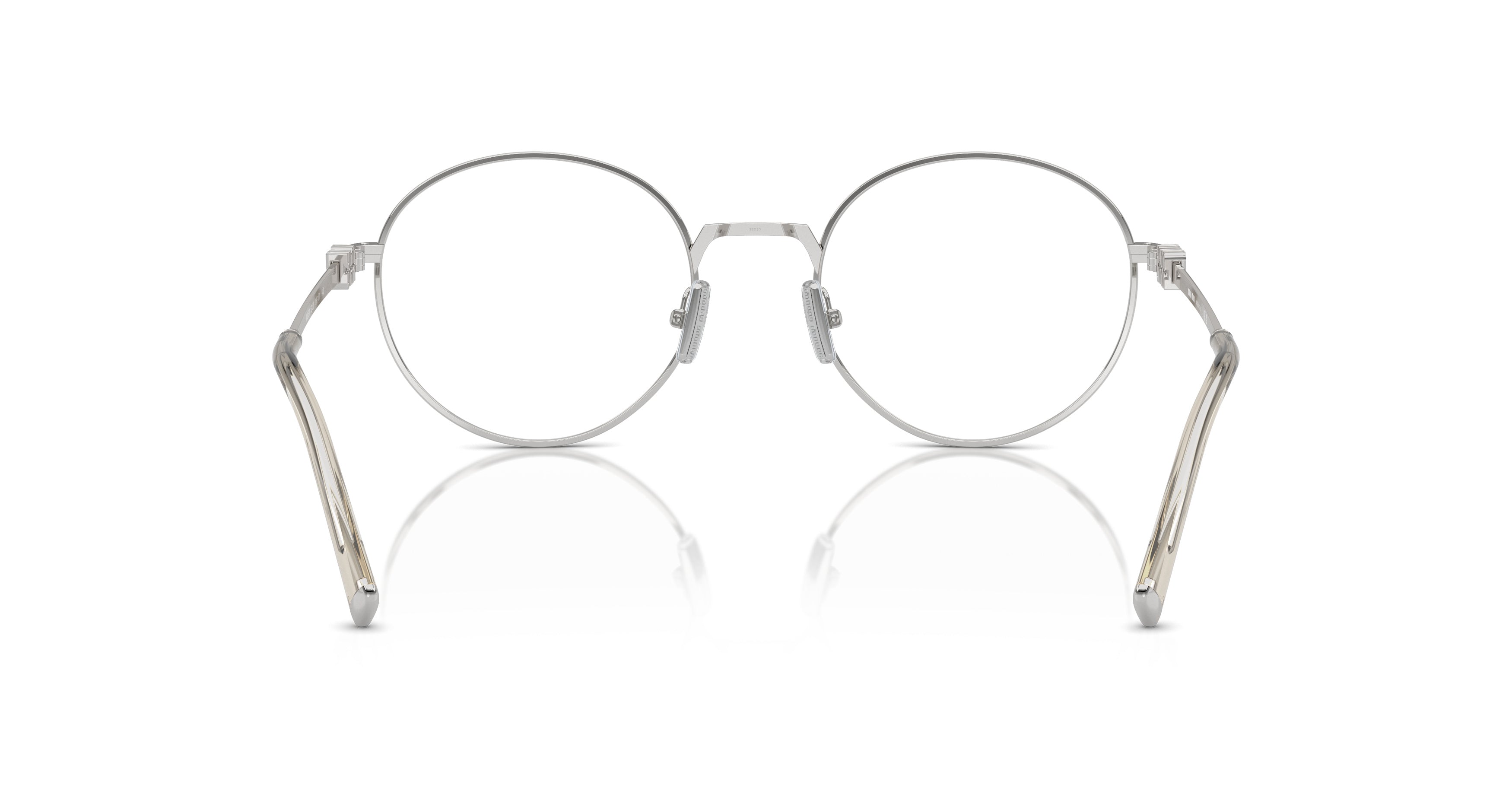 0mu 52xv Round Metal Frame Sunglasses