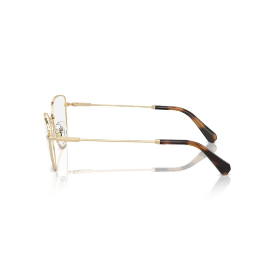 1012 Vista Gold-Toned Cat-Eye Eyeglasses