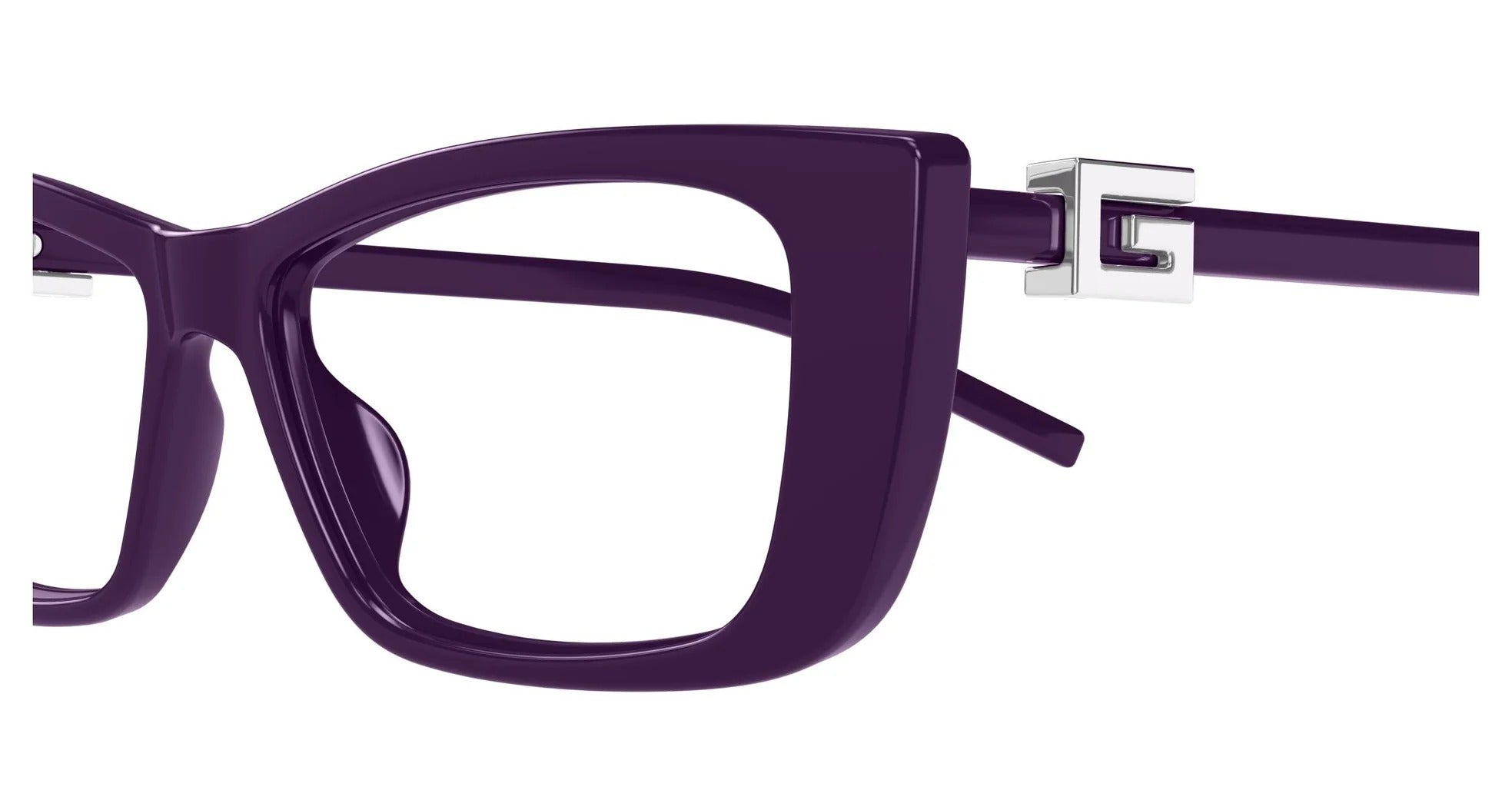 Eyeglasses Gucci GG1682O 004 Violet Violet Transpa 53/14/140