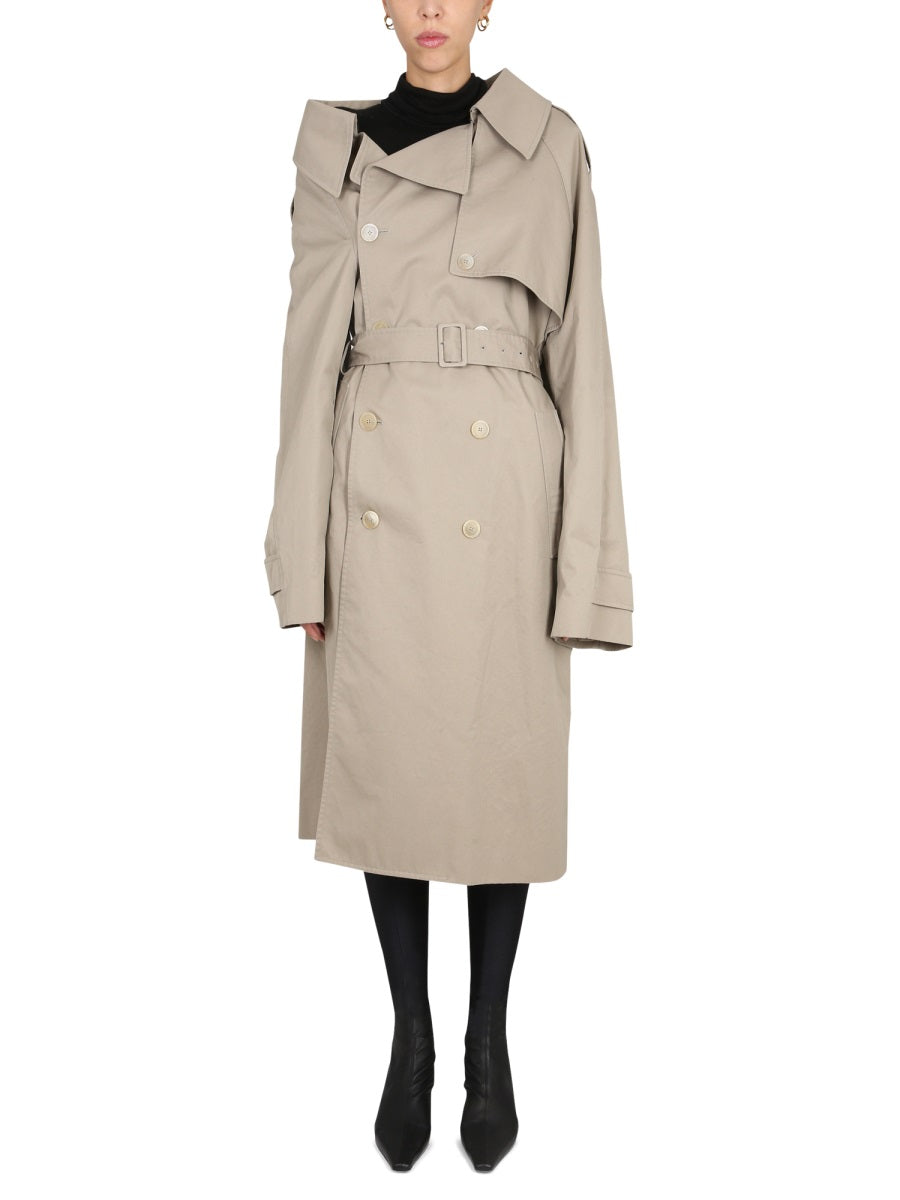 "Off The Shoulder" Trench