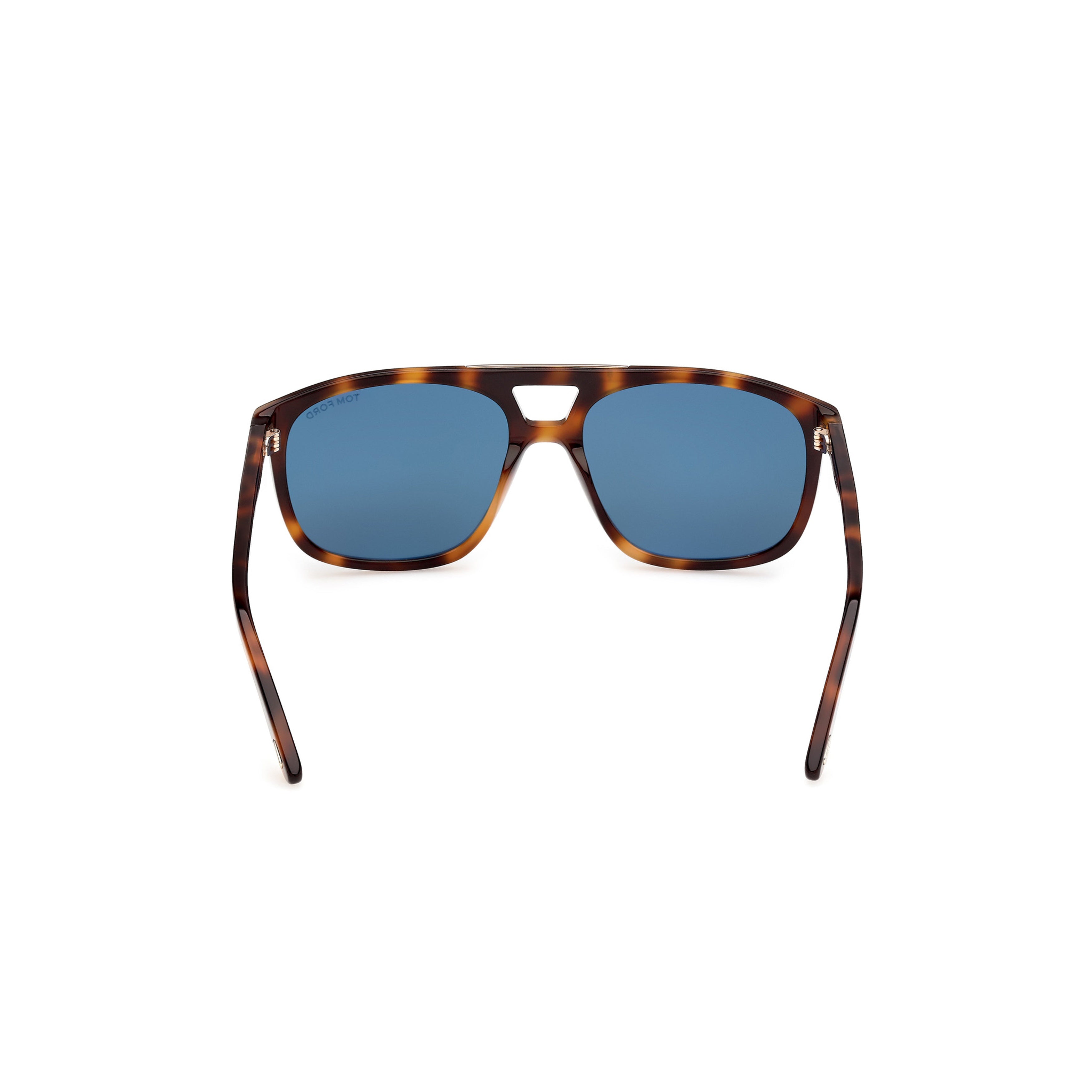 Ft1338 Bold Square Tortoiseshell Sunglasses