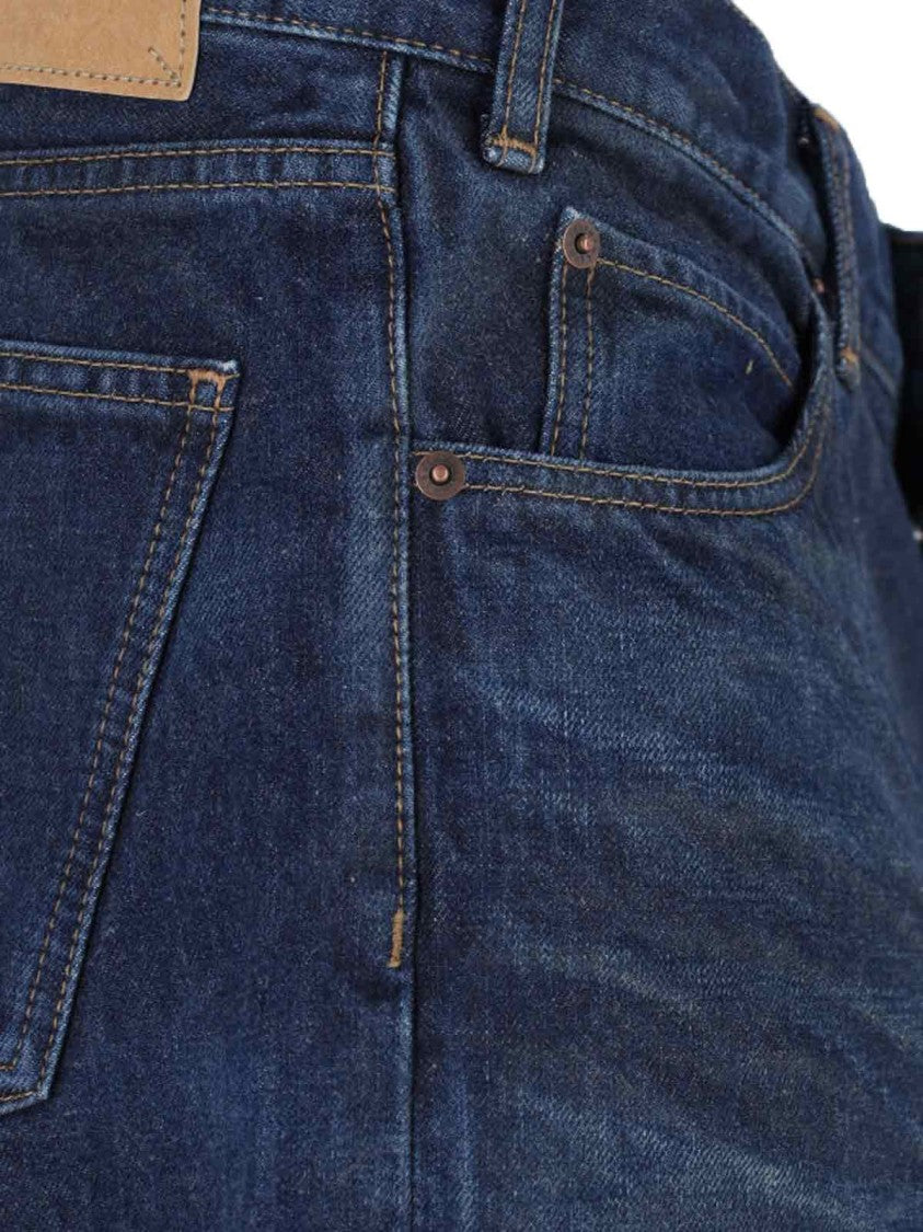 "Kurt" Straight-Leg Jeans Blue