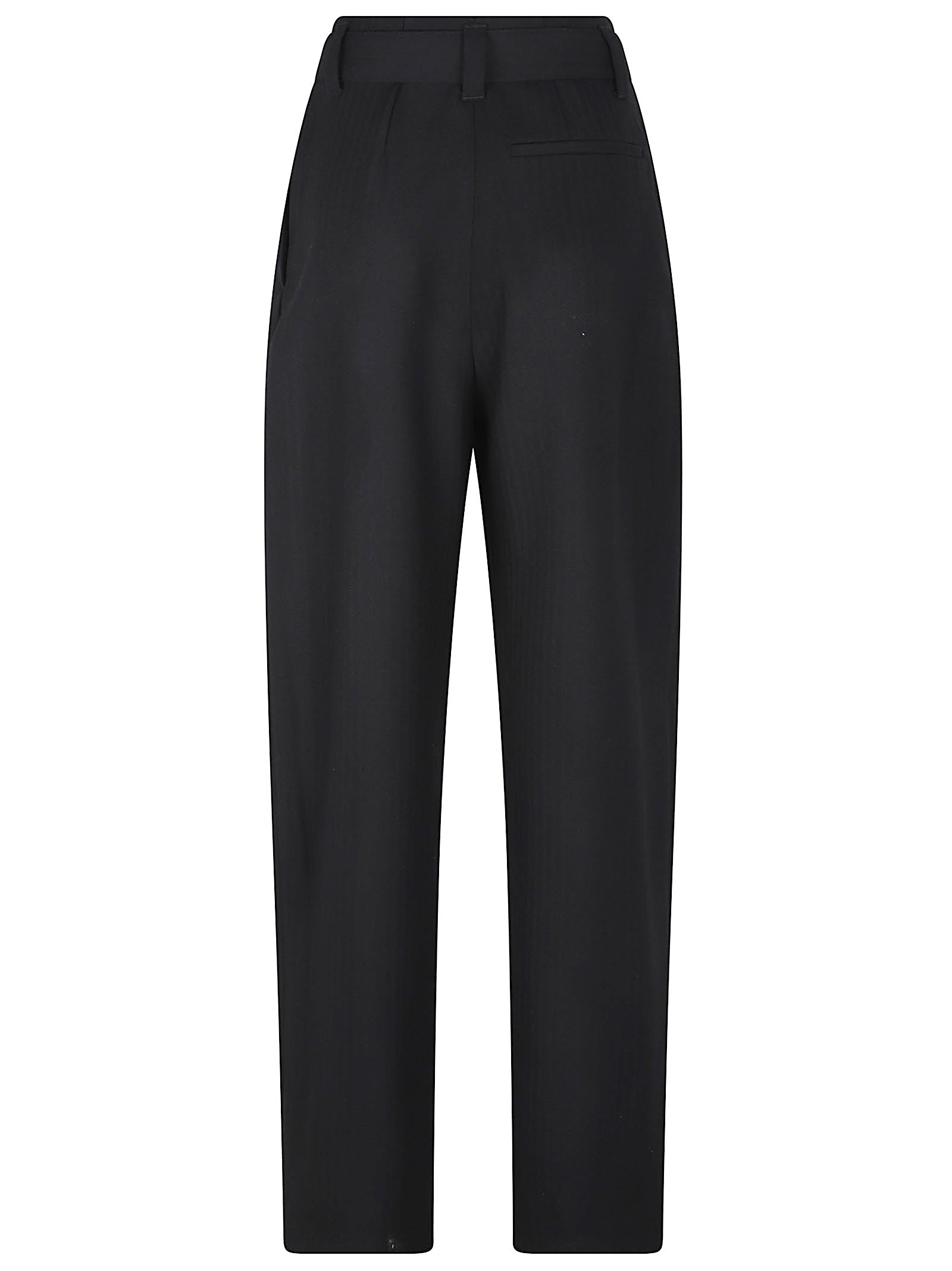 Lightweight Wool Crepe Trousers
