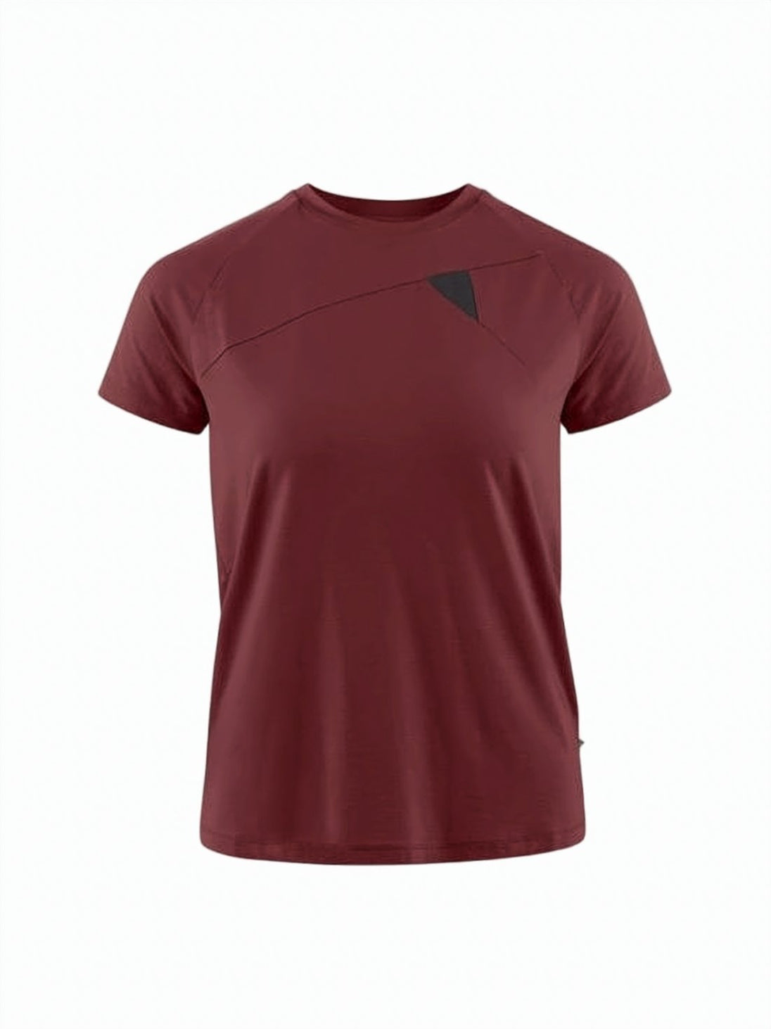 Neutrals Relaxed Lyocell Wool Minimalist Top