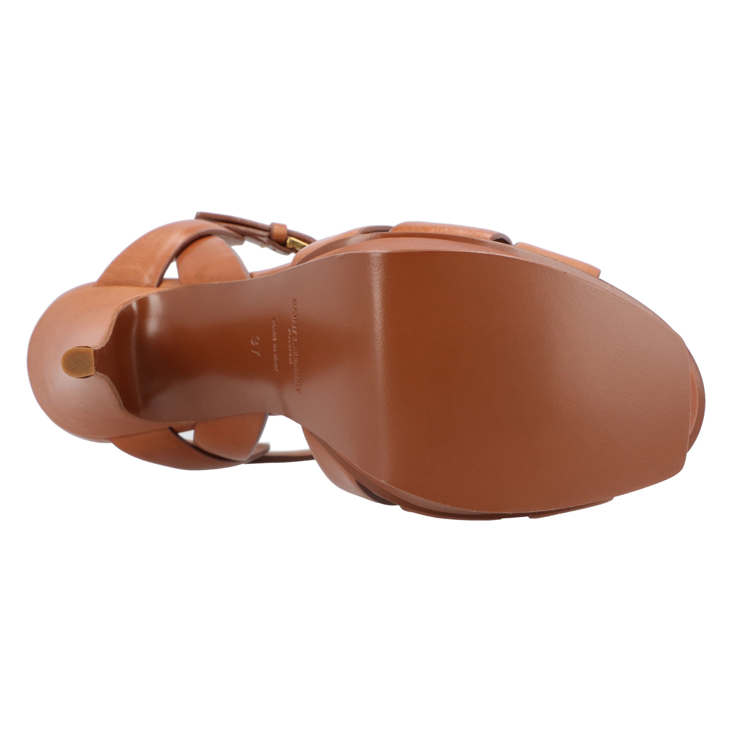 Tribute Leather Sandals Brown