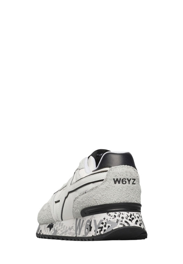 Technical Fabric and Suede Sneakers