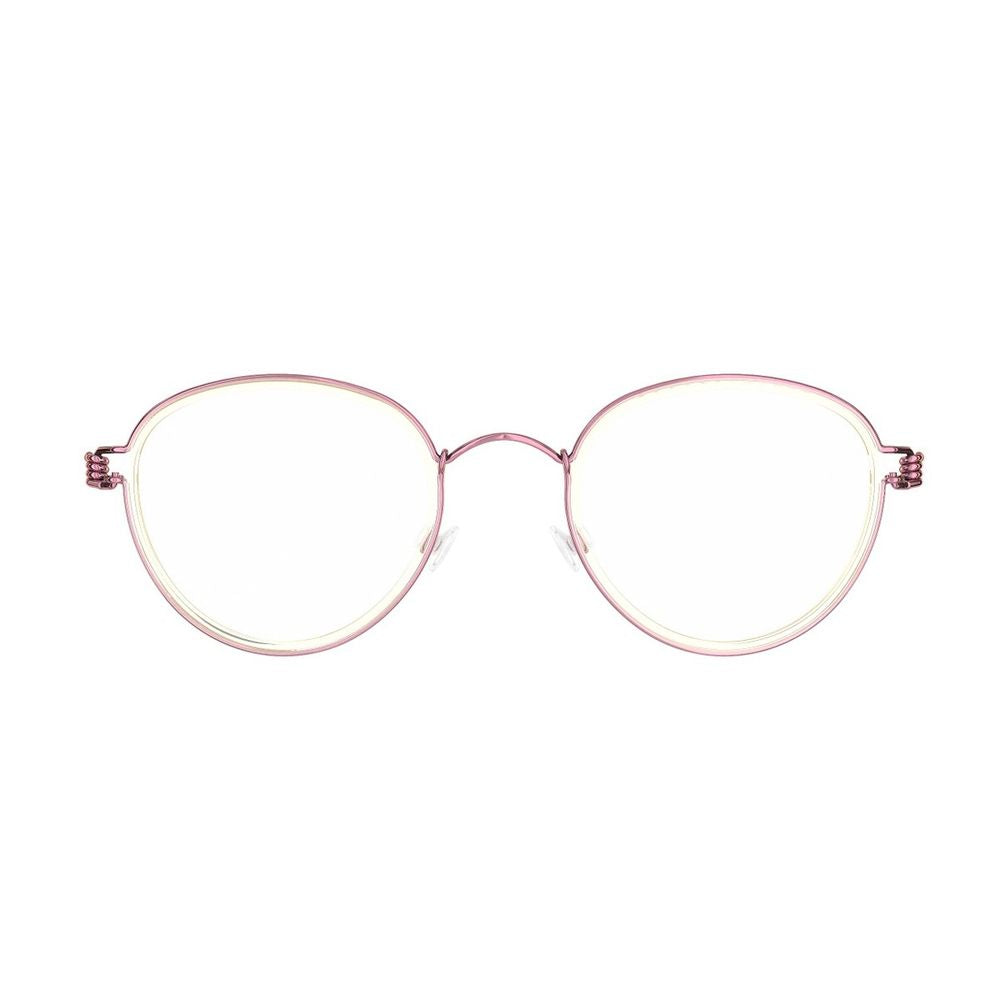 Lindberg Kid Teen Air Rim Jackie P70/P70/K226 Beige/Pink Phantos Shaped Eyewear