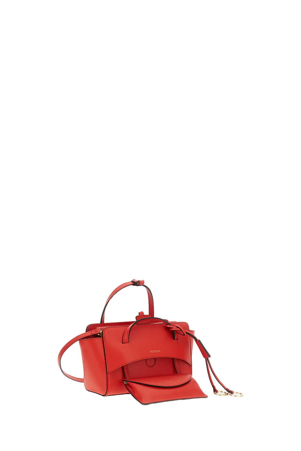 Red Flap S Leather Crossbody Bag