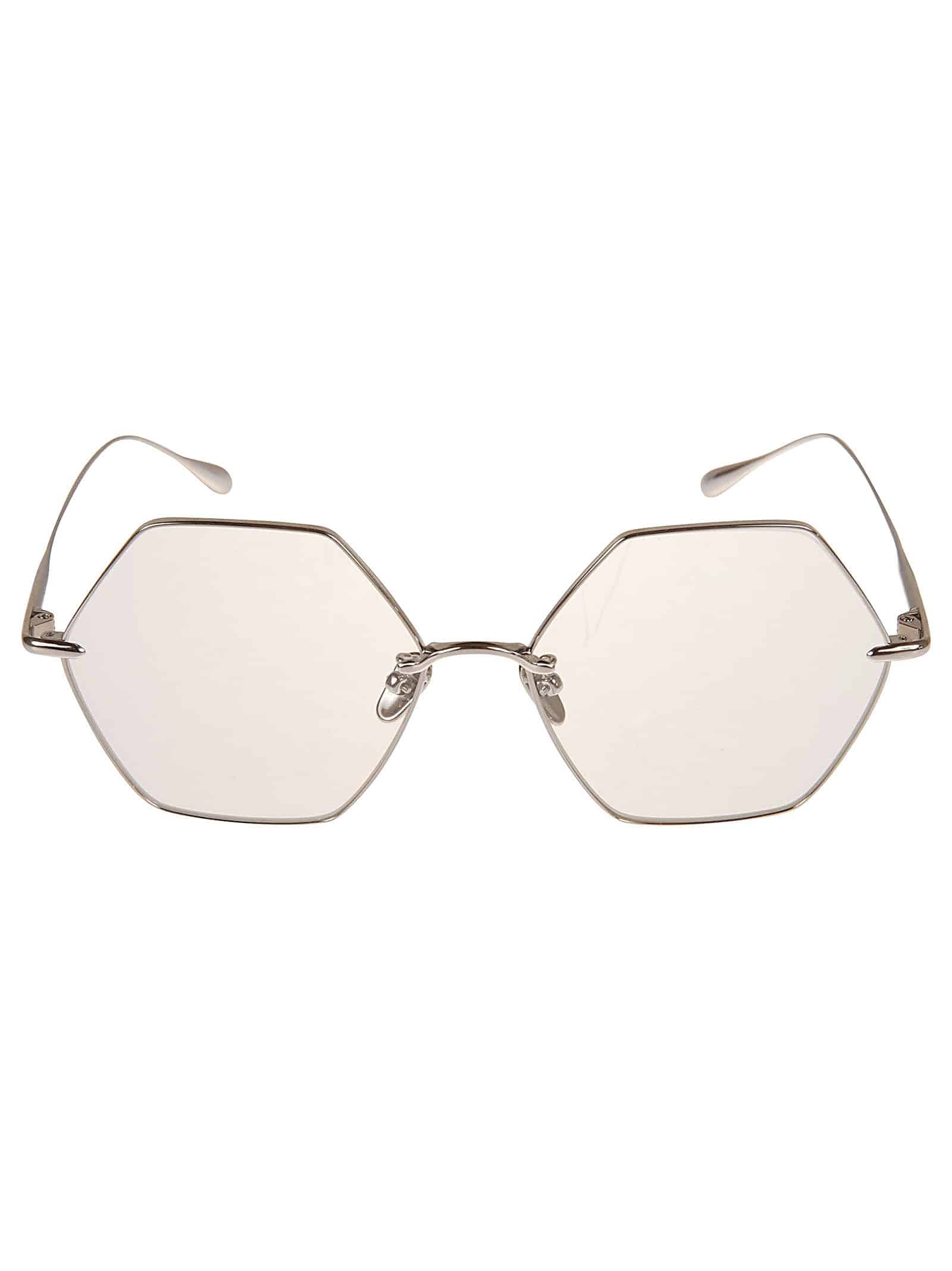 California Signal Ss Geometric Hexagonal Sunglasses with Minimalist Metal Frame