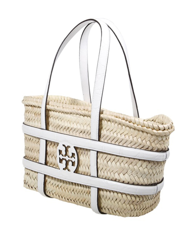 Woven Raffia Bag with Structured Silhouette