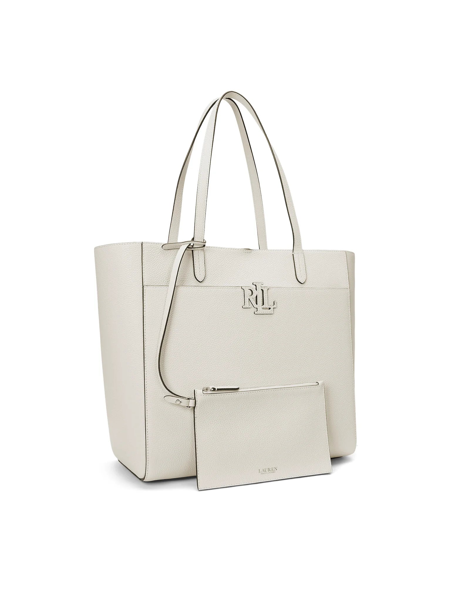 Large Pebbled Leather Tote