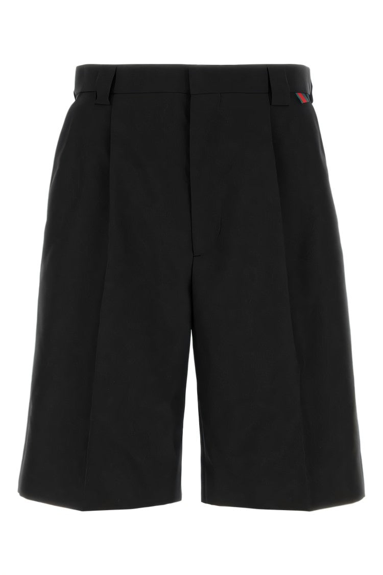 Tailored Black Shorts