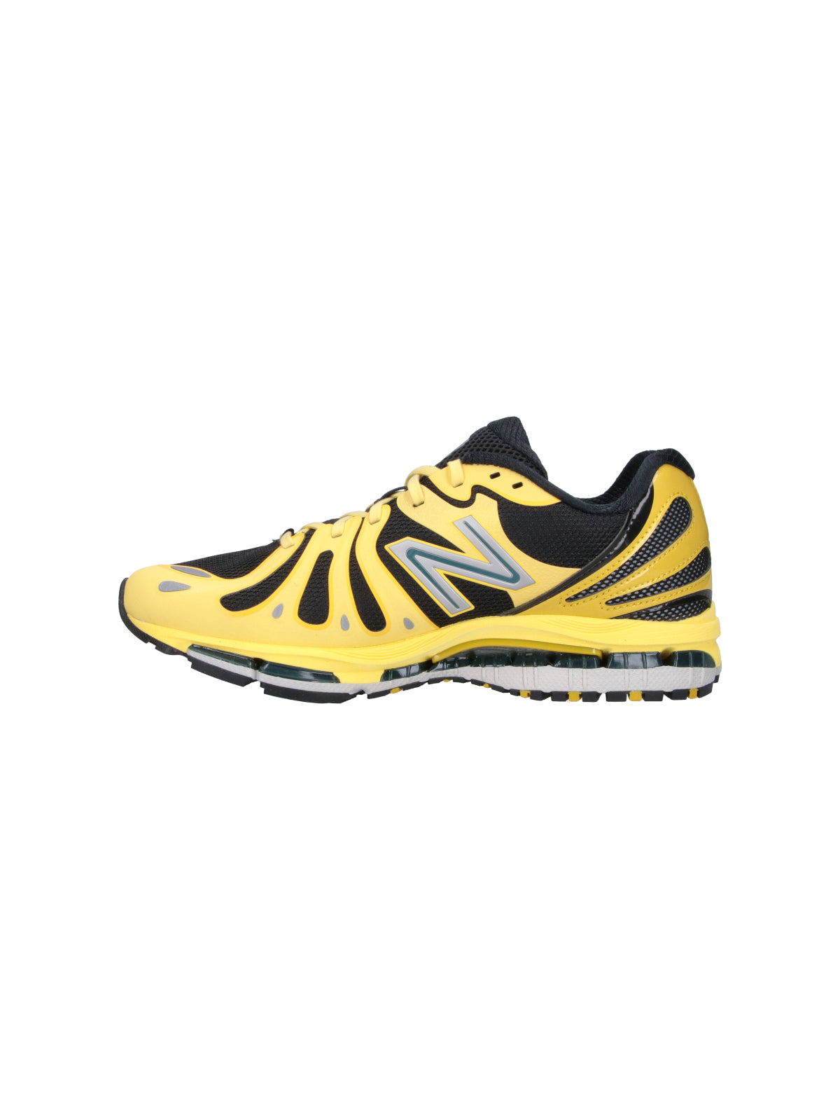 Yellow 1890 Fabric Mesh Cushion Sneakers