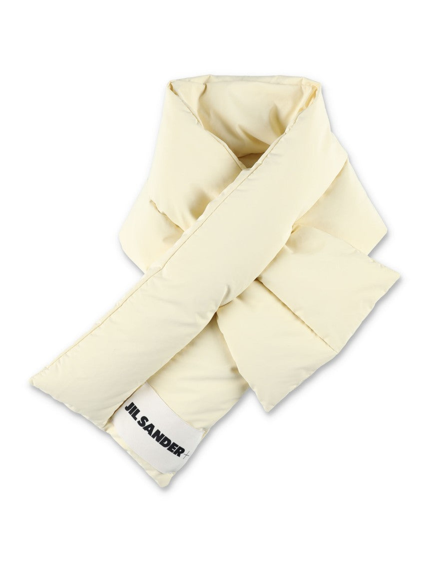 Quilted Down Scarf With Plush Goose Down Filling