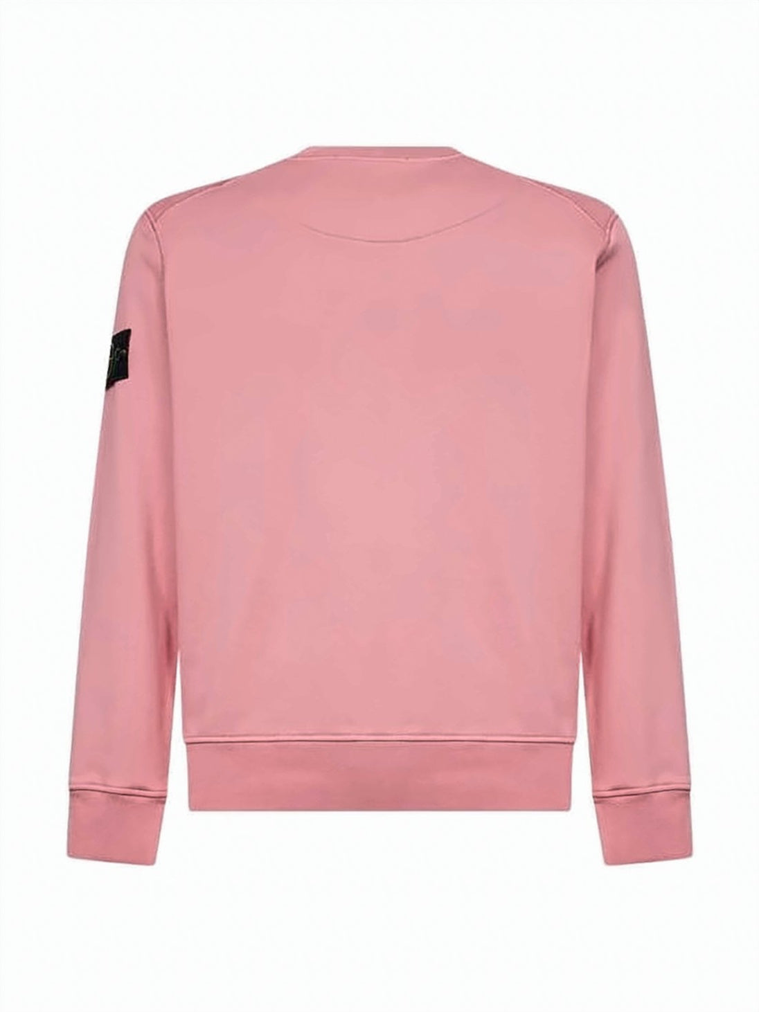 Relaxed Fit Long Sleeve Crewneck Sweatshirt with Compass Logo