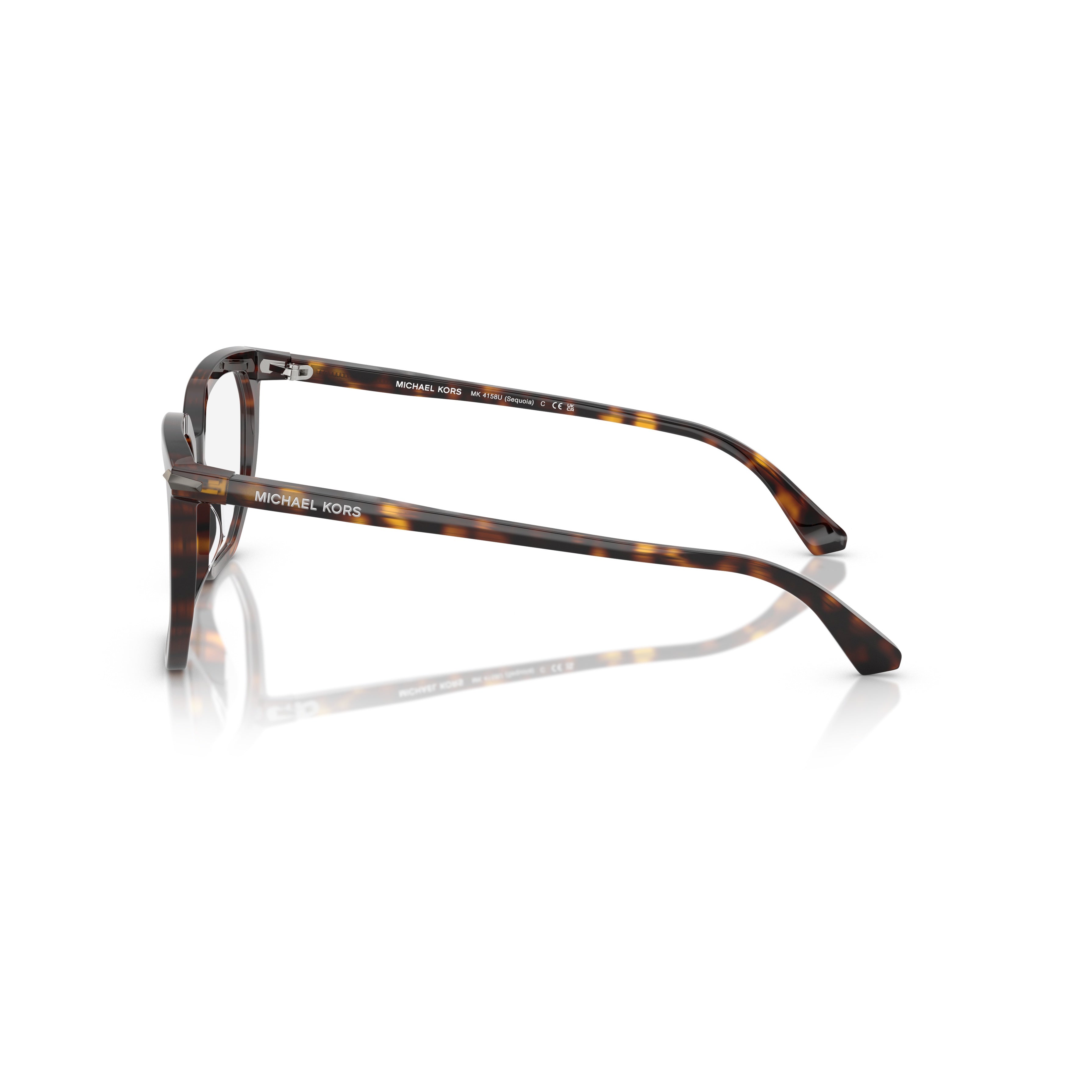 0mk4158u Oversized Square Frame Acetate Eyeglasses with Tortoiseshell Pattern