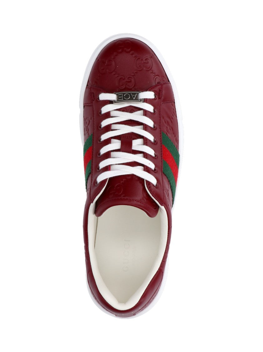 Ace' Sneakers – Red