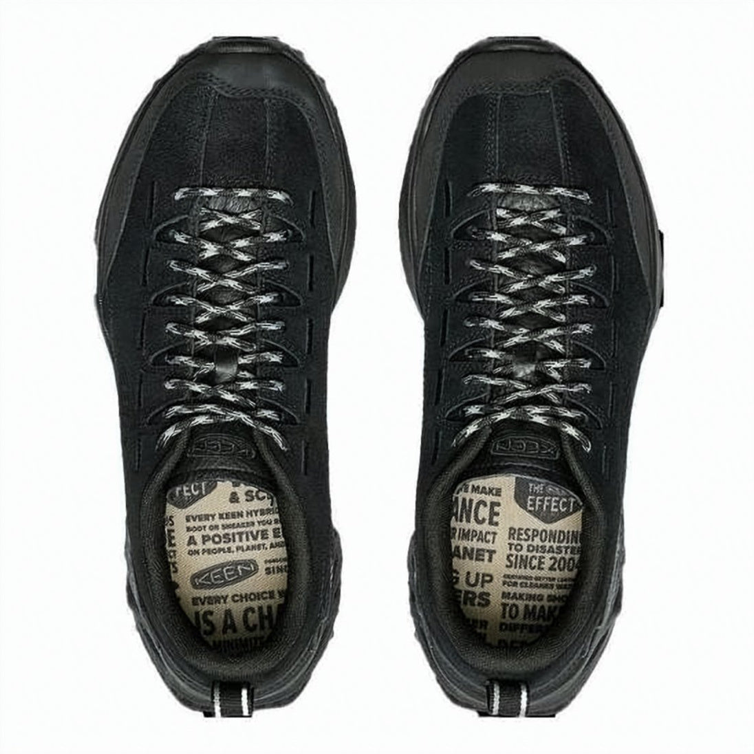 Low-Profile Leather Upper Shoes With Rugged Rubber Sole