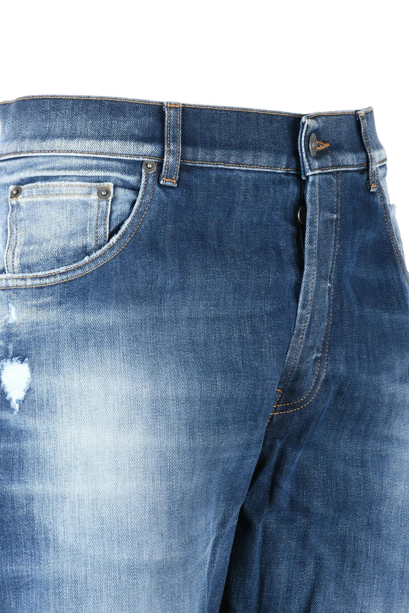 Dian Carrot Slim Fit Jeans - Blue