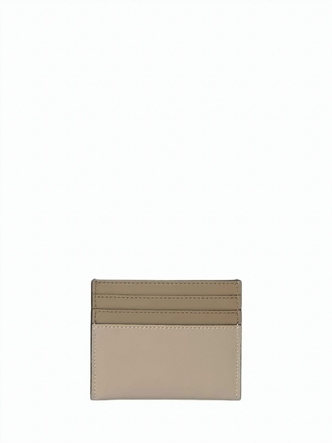 Calf Leather Cardholder with Embossed Logo Detail